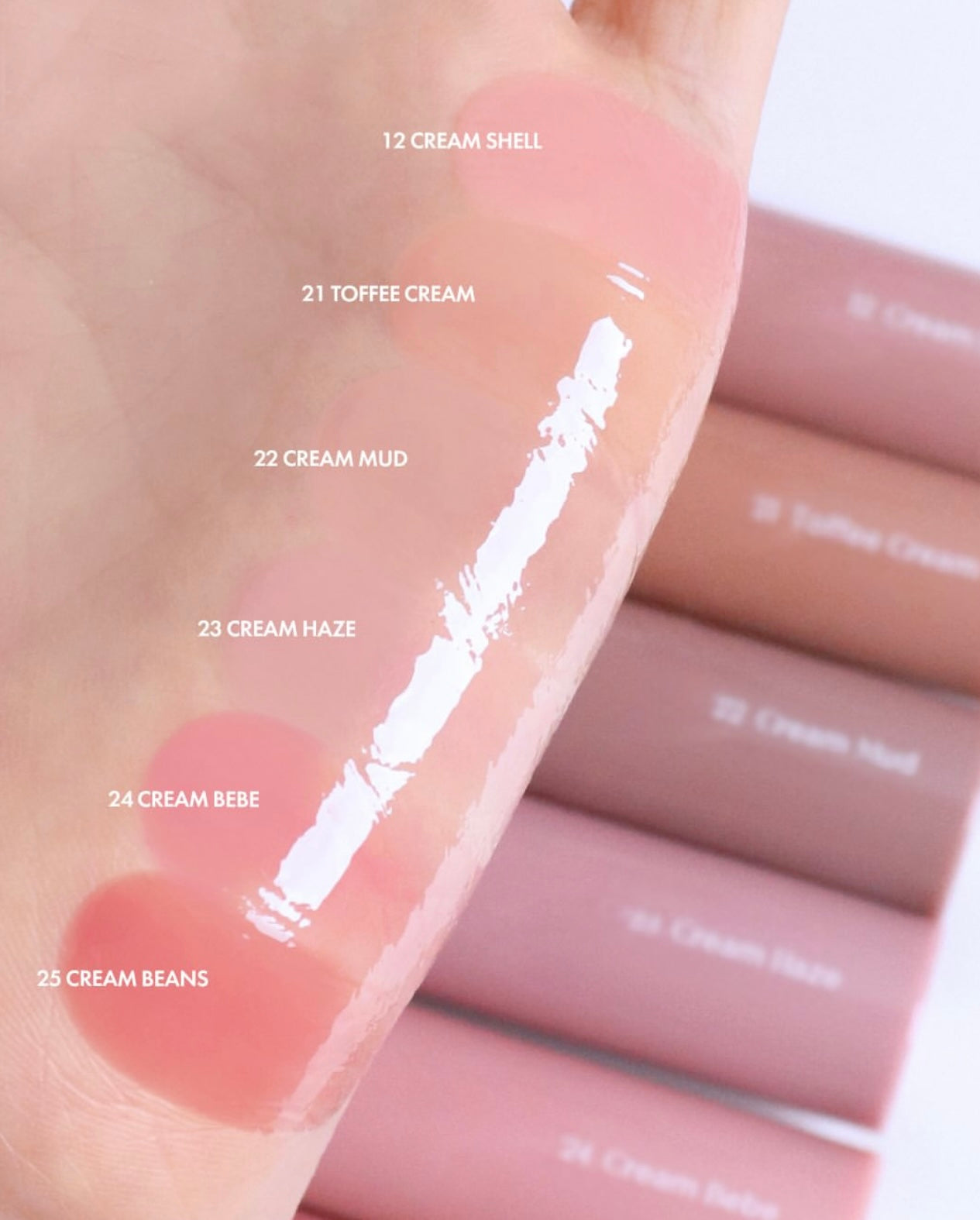 Romand x ILLIT WONHEE天使水膜唇釉✨| Glasting Colour Gloss Cream lude