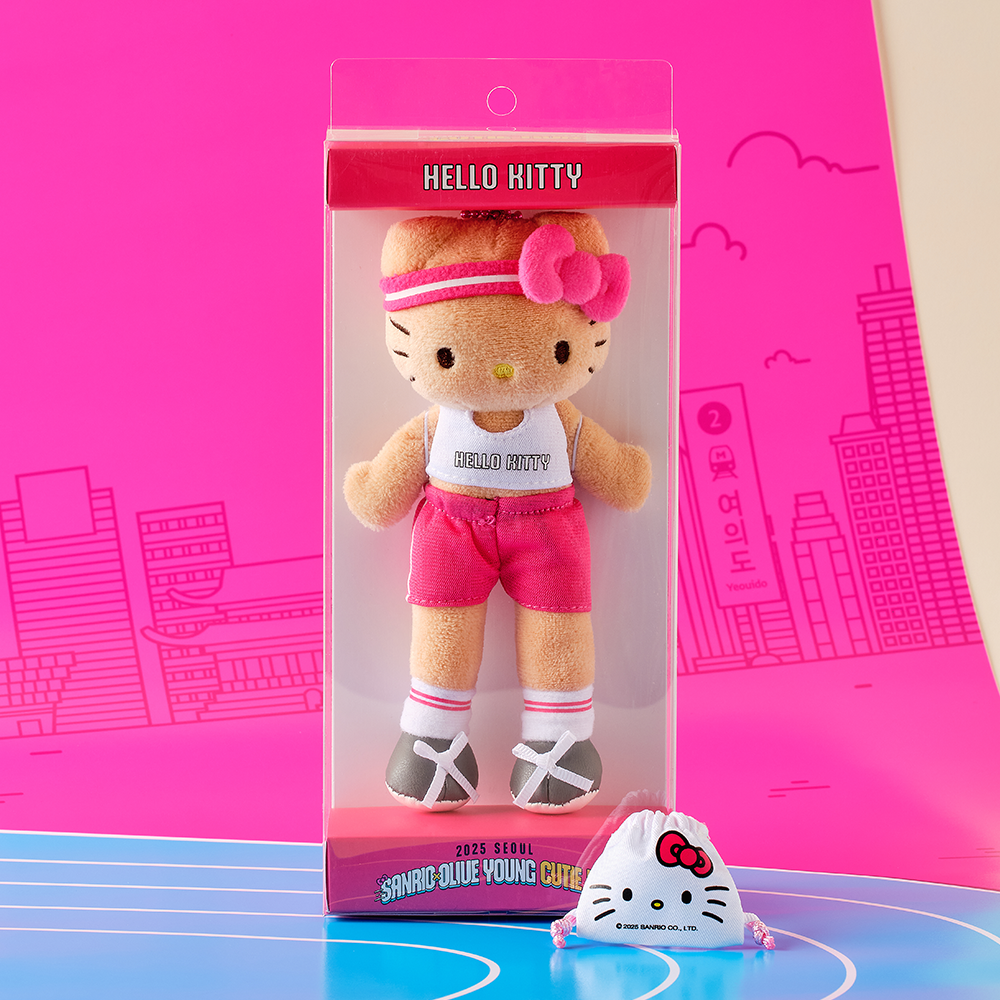 Olive Young × Sanrio 可愛×活力的夢幻聯名公仔匙扣💖| 2025 SEOUL CUTIE RUN萌力開跑💫