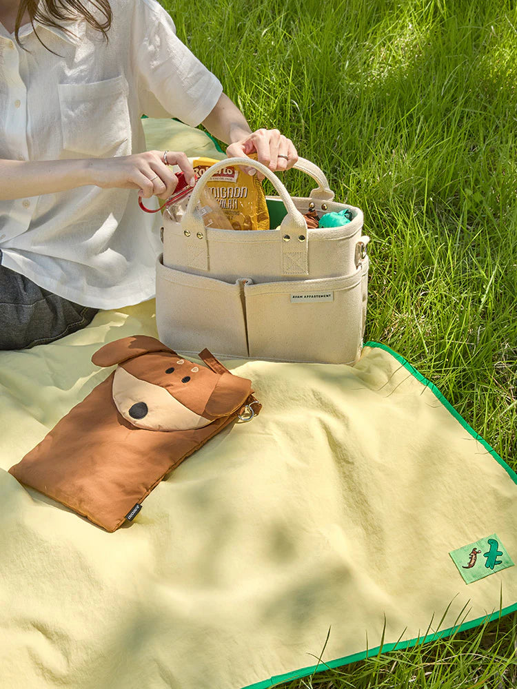 JOGUMAN小恐龍多用途野餐墊子收納袋🦖 JOGUMAN WOODY PICNIC MAT THROW AWAY