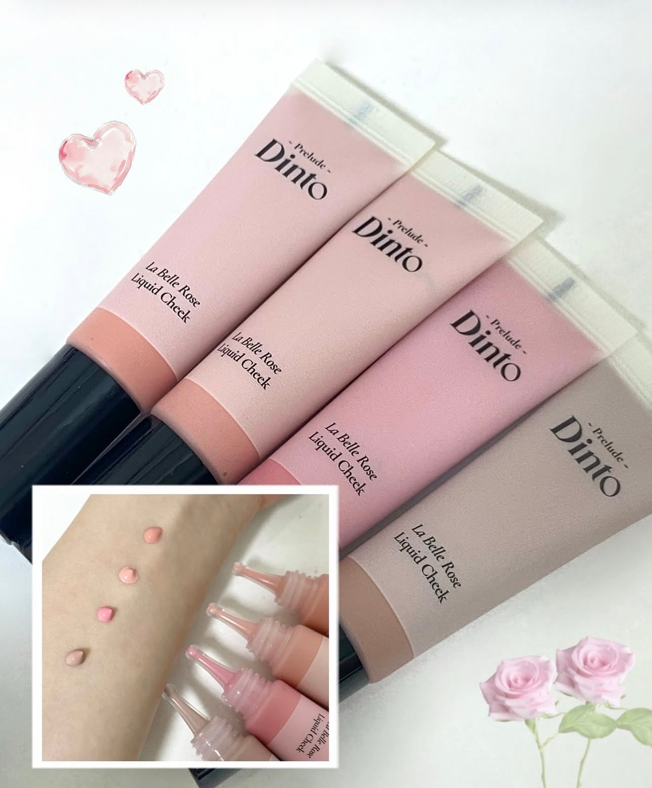 氛圍感拉滿✨Dinto La Belle Rose Liquid Cheek 不挑皮玫瑰液態腮紅🌹