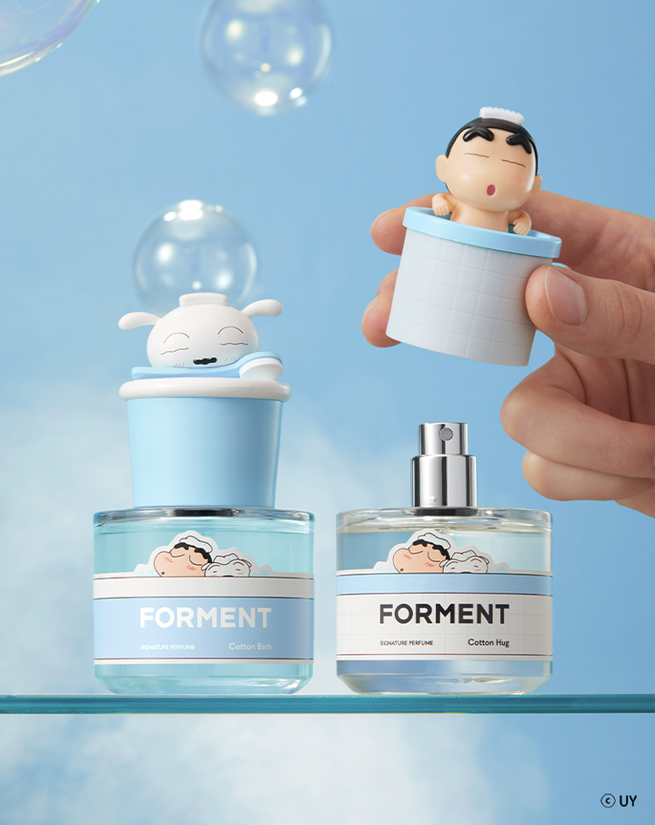 小新的頑皮＋小白的溫柔☁️| Forment × 蠟筆小新聯名香水系列💫