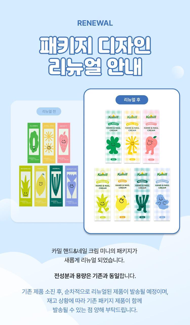 7款香味可選✨Kamill 手部與指甲護理潤手霜 Renewal系列🌼