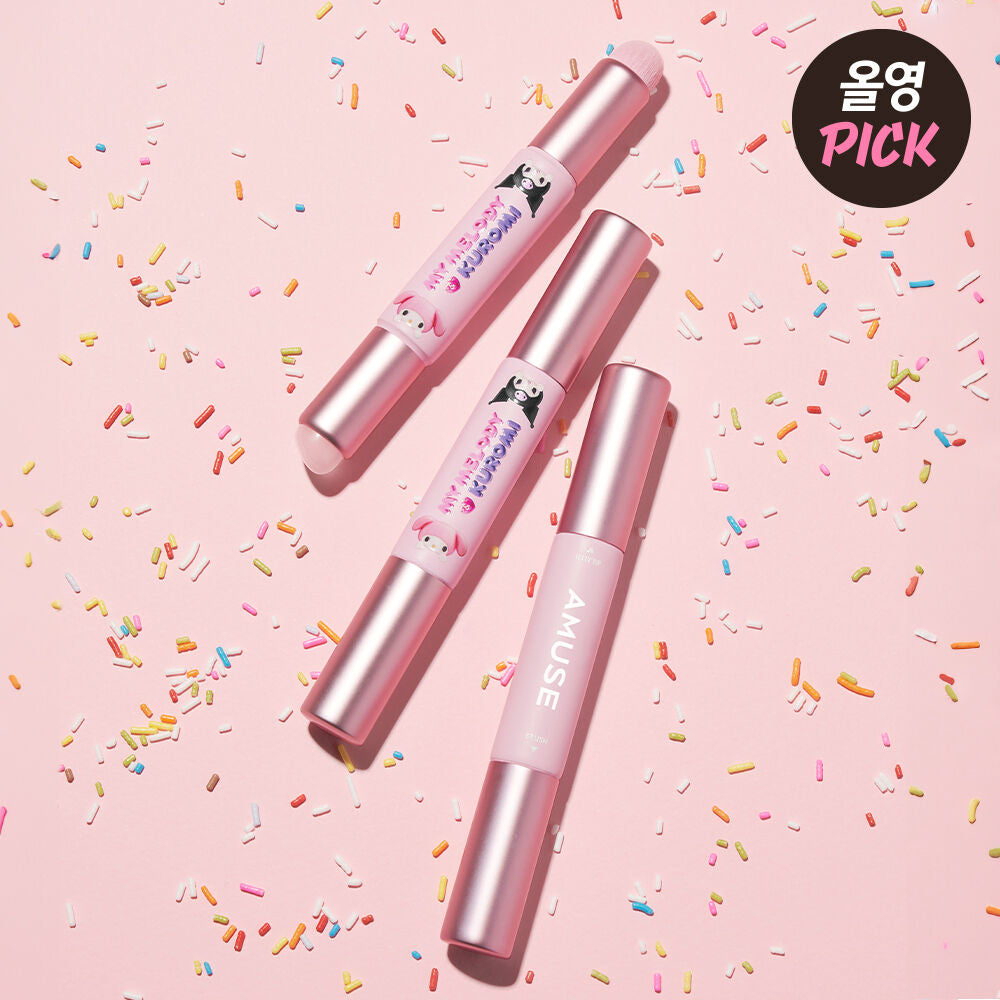 AMUSE x MELODY & KUROMI DUAL LIP BRUSH雙頭矽膠唇刷✨