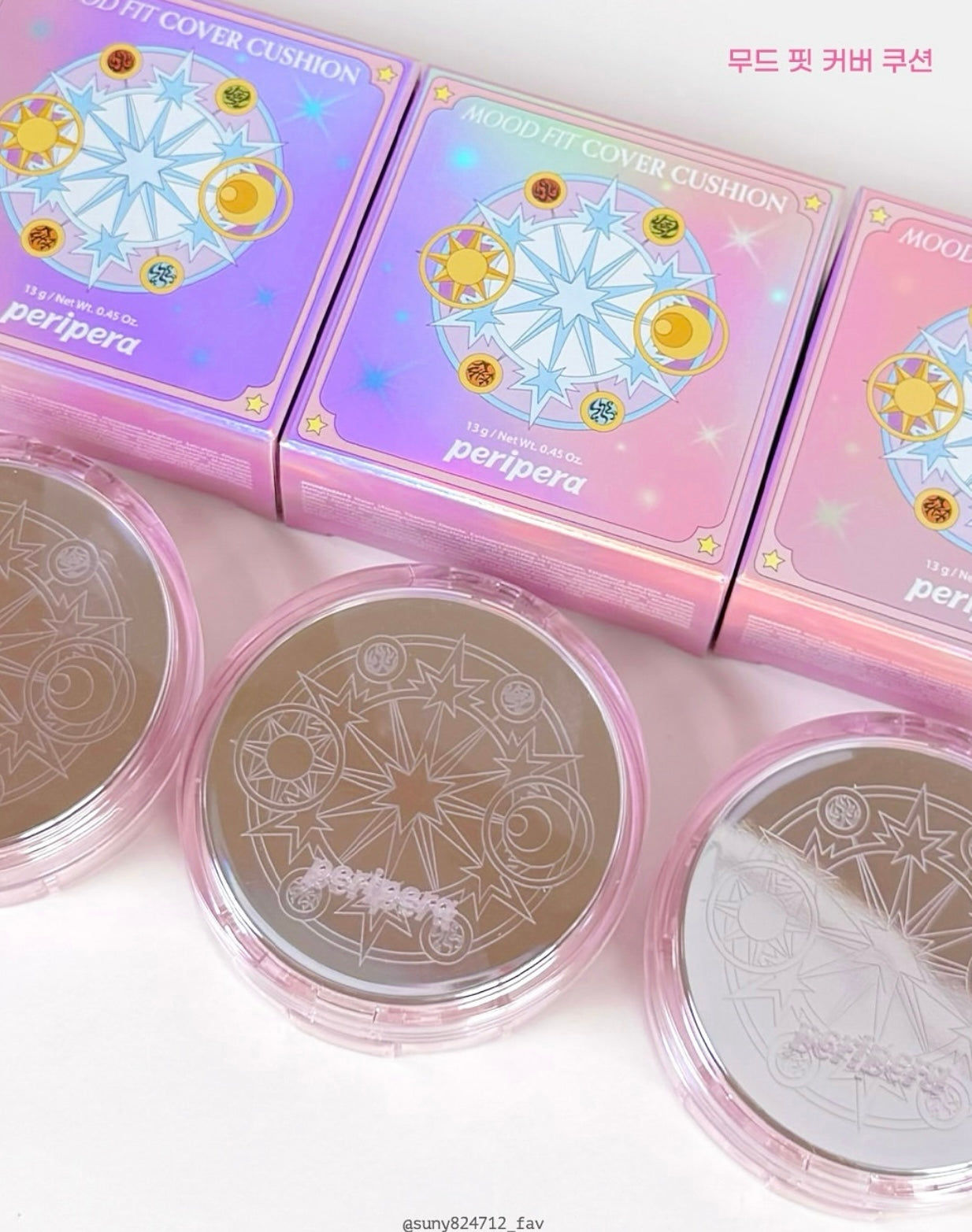 11月1-10日限量搶購💫Peripera x 百變小櫻 聯名限量版Edition ❤︎ | Peripera x Cardcaptor Sakura limited Edition🪄🎀