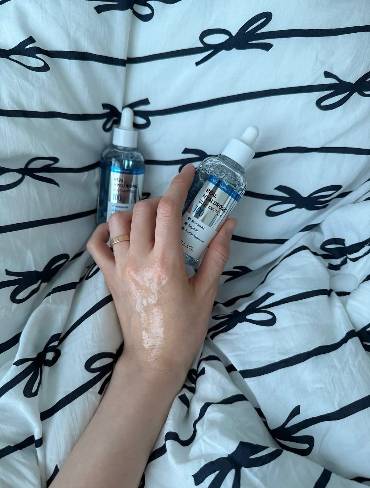 Wellage 100%高濃縮透明質酸保濕精華🫧| Wellage Real Hyaluronic Blue Ampoule💦