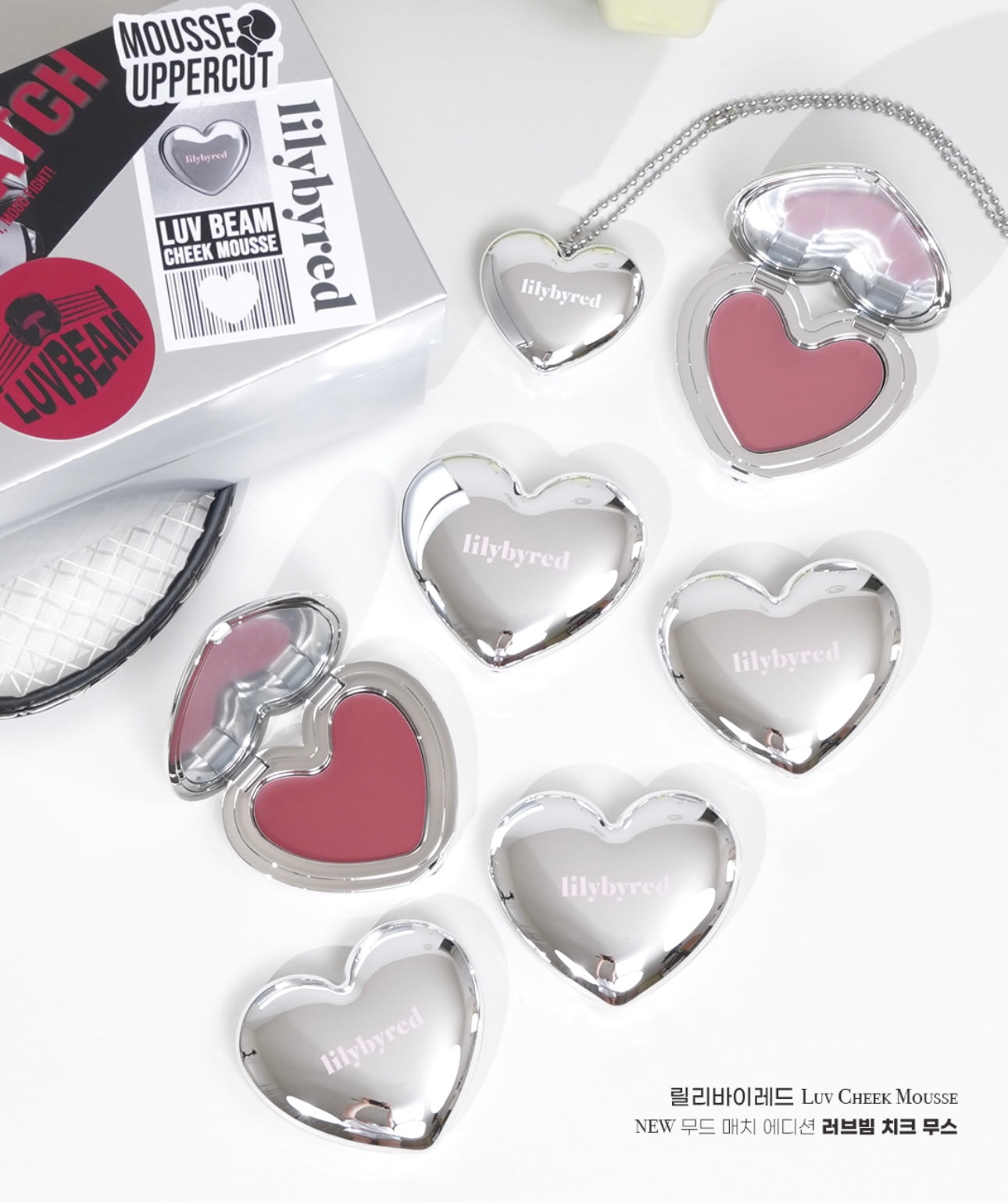 Lilybyred LUV Cheek Mousse 綿密慕斯雲朵腮紅🩶