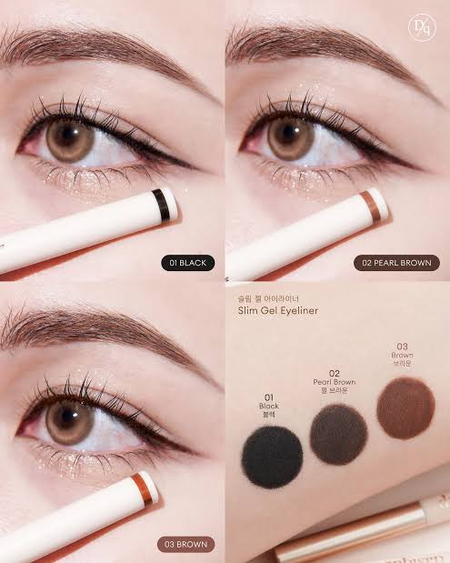 Dasique極細凝膠眼線筆 03 Brown柔霧棕🤎🤎Dasique Slim Gel Eyeliner