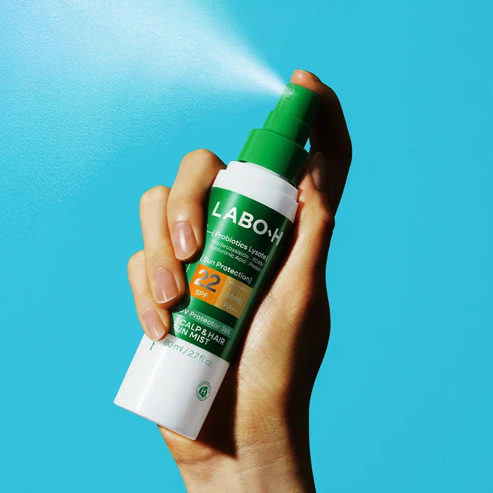 多送25ml✨ LABO-H UV 紫外線防禦 365 頭皮髮絲防曬噴霧✨韓國 Olive Young 霸榜常客、回購率斷層第一 🏆