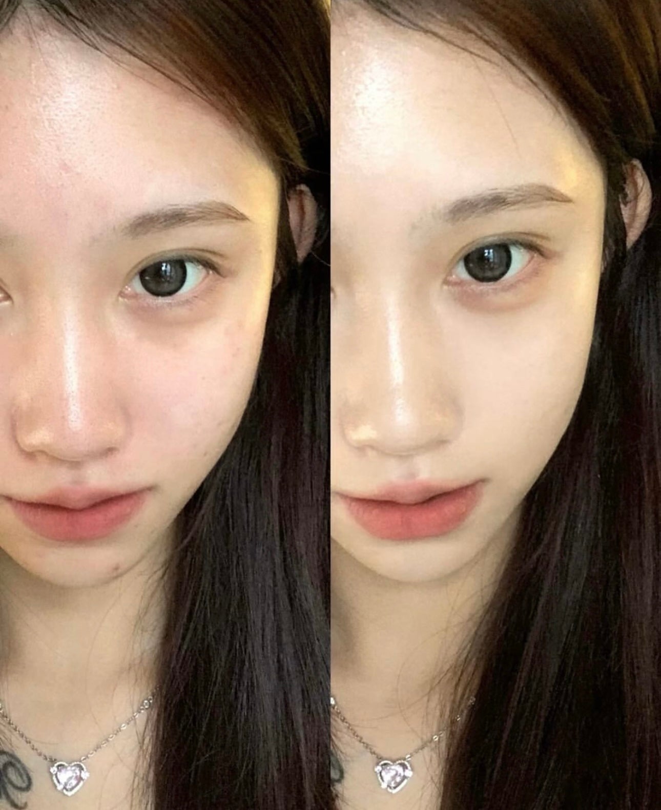 韓式水光肌妝效✨Hexkin 偽素顏水光粉底液Hydrating Glowing Foundation SPF35 PA++