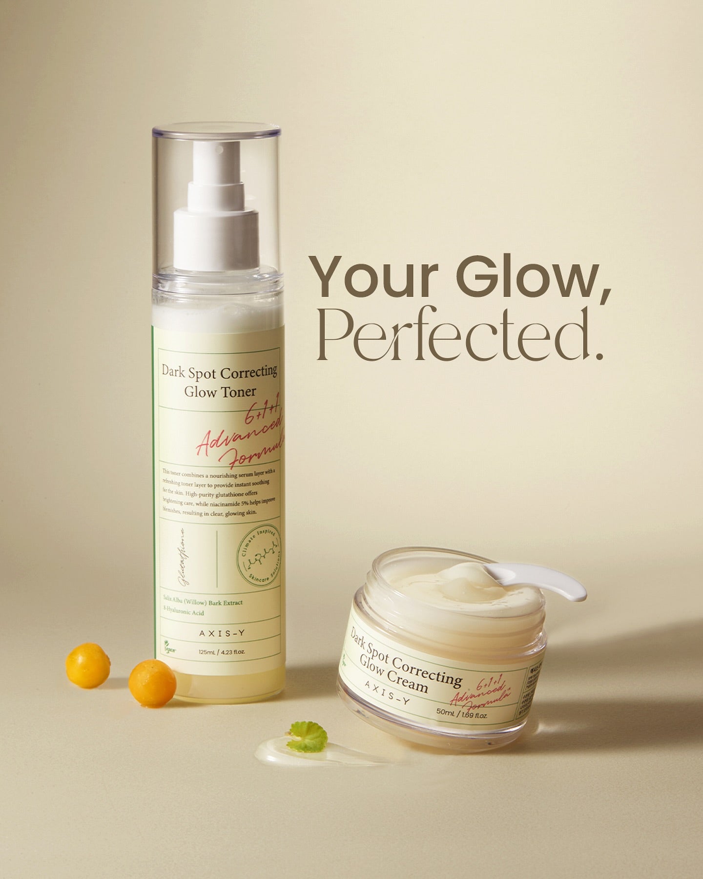 Axis-y 喚膚美白極萃淡印化妝水☁️ | Axis-y Dark Spot Correcting Glow Toner✨噴霧款🌿