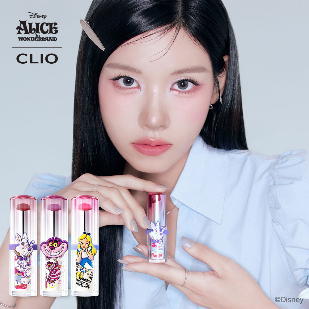 Clio x Alice In Wonderland Crystal Glam Balm水潤唇膏 | New 3 Colors💖