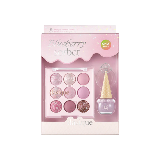 不顯眼泡清甜眼妝| Dasique Shadow Eye Palette冰淇淋9色眼影盤套裝🍧