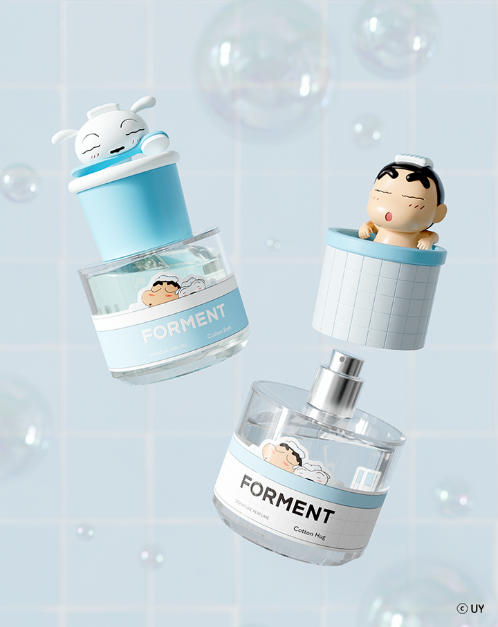 小新的頑皮＋小白的溫柔☁️| Forment × 蠟筆小新聯名香水系列💫