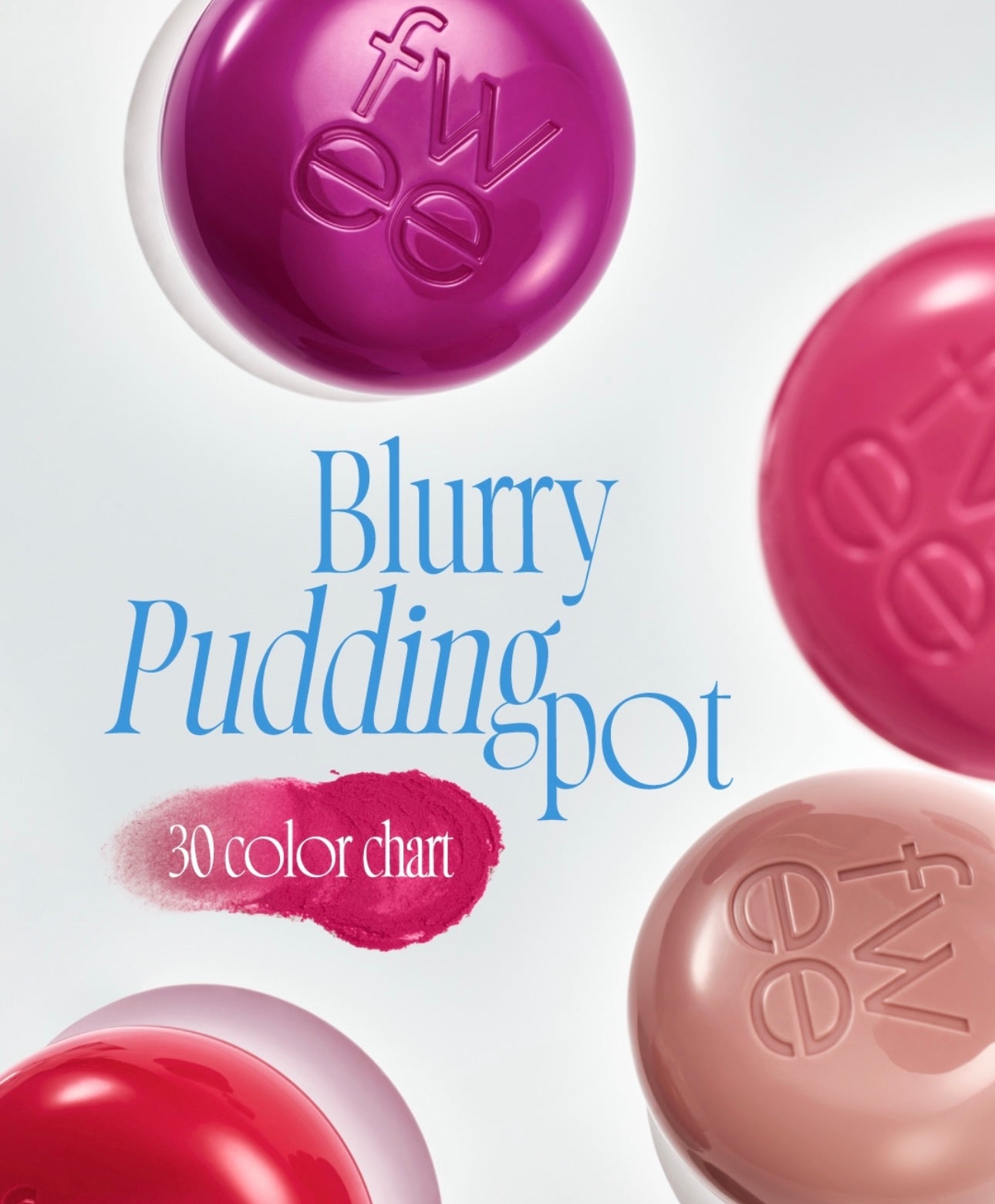 送同系列唇刷🔥Fwee 腮紅唇膏 Fwee Lip&cheek Blurry Pudding Pot❤️‍🔥