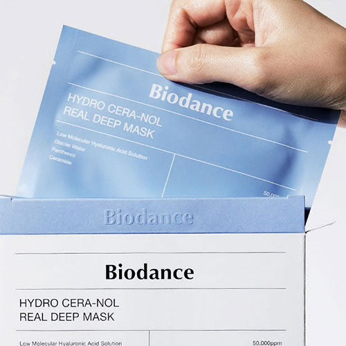 7+1限量套裝+送面膜✨缺水肌必入💦Biodance 多重保濕鎮靜實感深層全效凝膠面膜 🩵| HYDRO CERA-NOL Real Deep Mask
