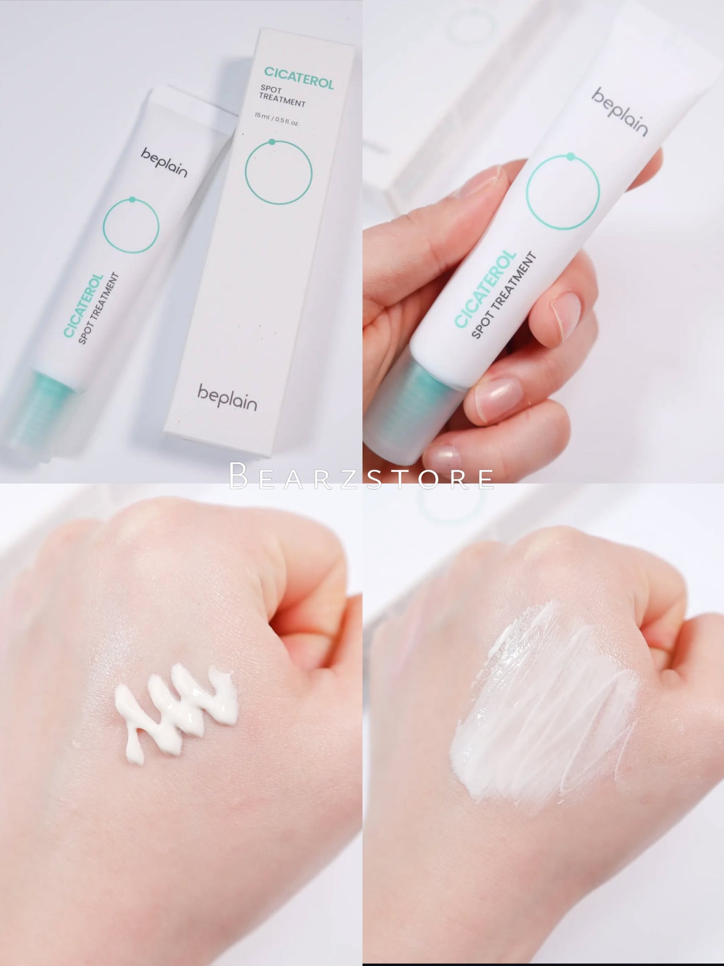 敏感痘痘肌必備✨| Beplain積雪草修復袪痘精華乳霜🌿Beplain Cicaterol Spot Treatment