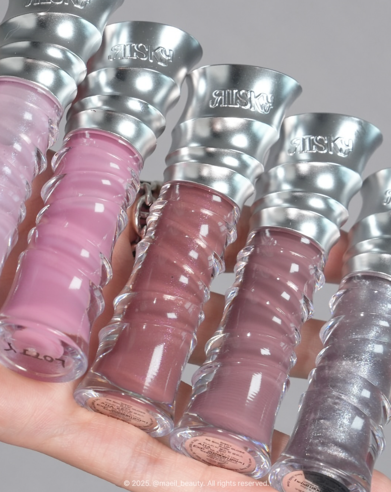 RISKY 金屬感極致光澤唇釉🩶⛓️ RISKY Be Bold Lip Gloss