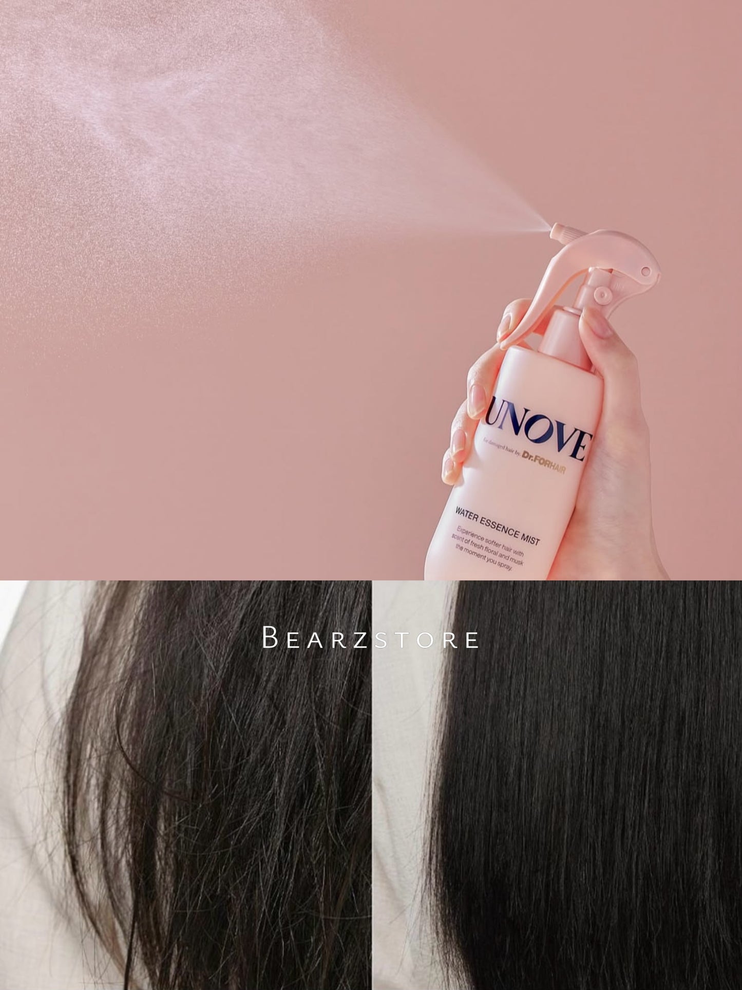 Unove柔軟保濕修護髮質水精華噴霧⭐️| Unove Water Essence Mist💖