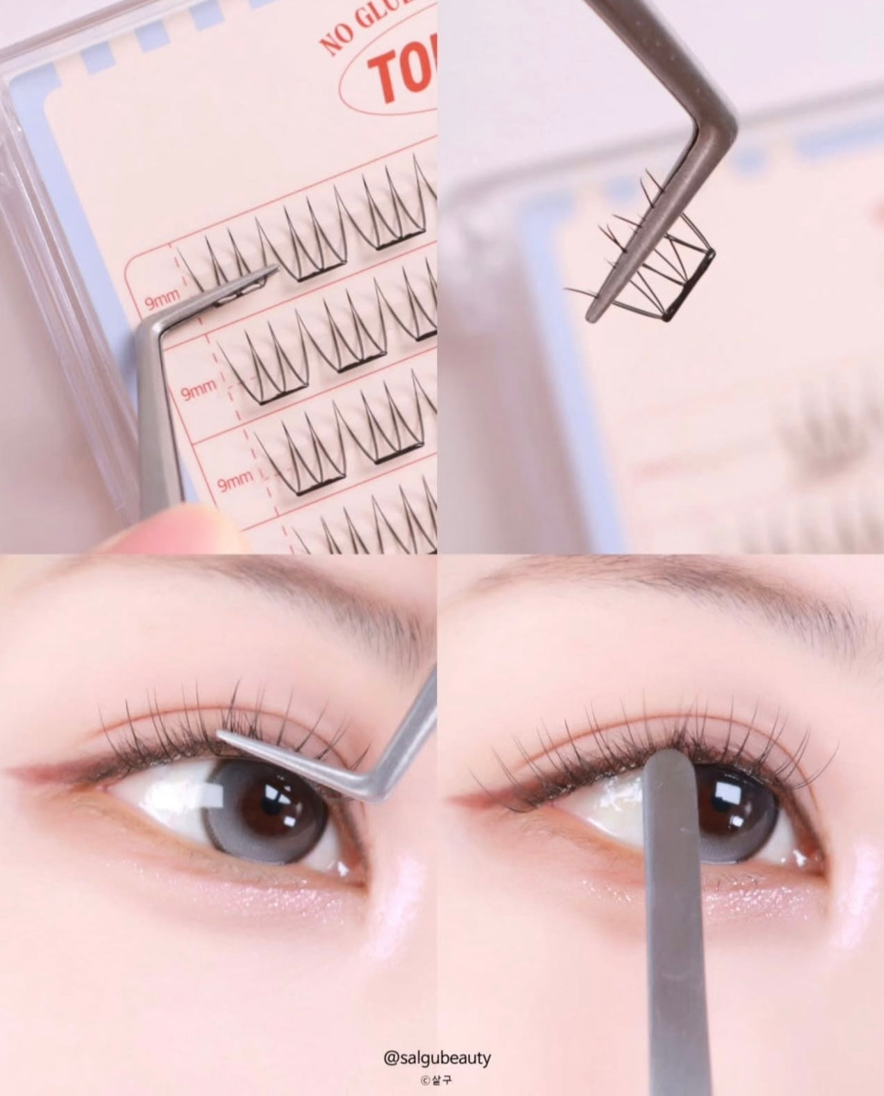 送下睫毛20pcs+睫毛營養液5ml ✨Coringco免膠水輕盈睫毛套裝💫