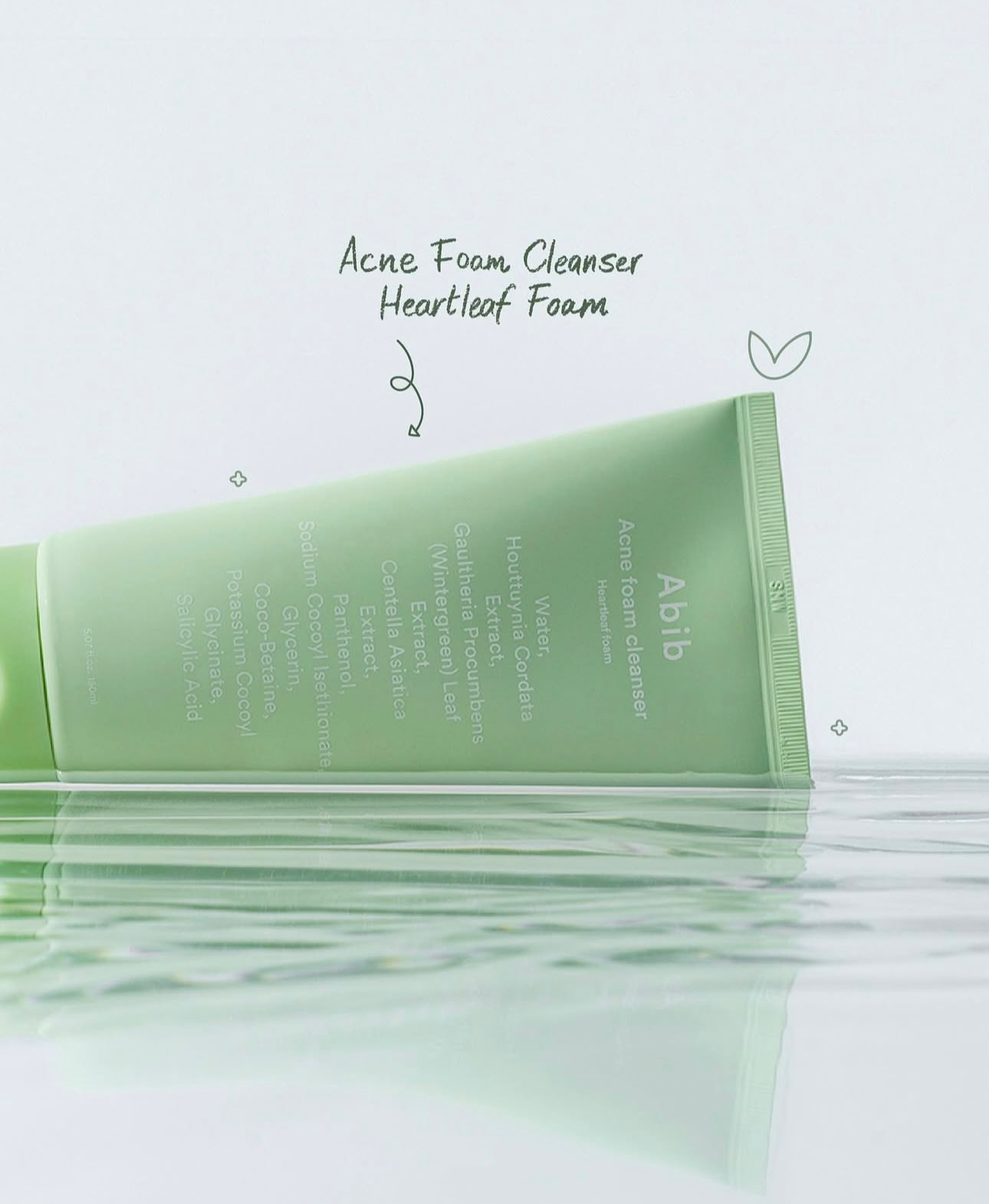 Abib魚腥草去痘痘氨基酸泡沫潔面乳 🌱| Abib Acne foam cleanser Heartleaf foam