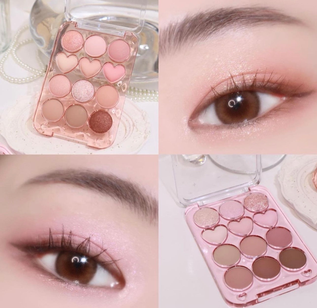 少女感十足🍧 Colorgram Pin Point Eyeshadow Palette 可愛12色計數機通透感眼影盤🌟