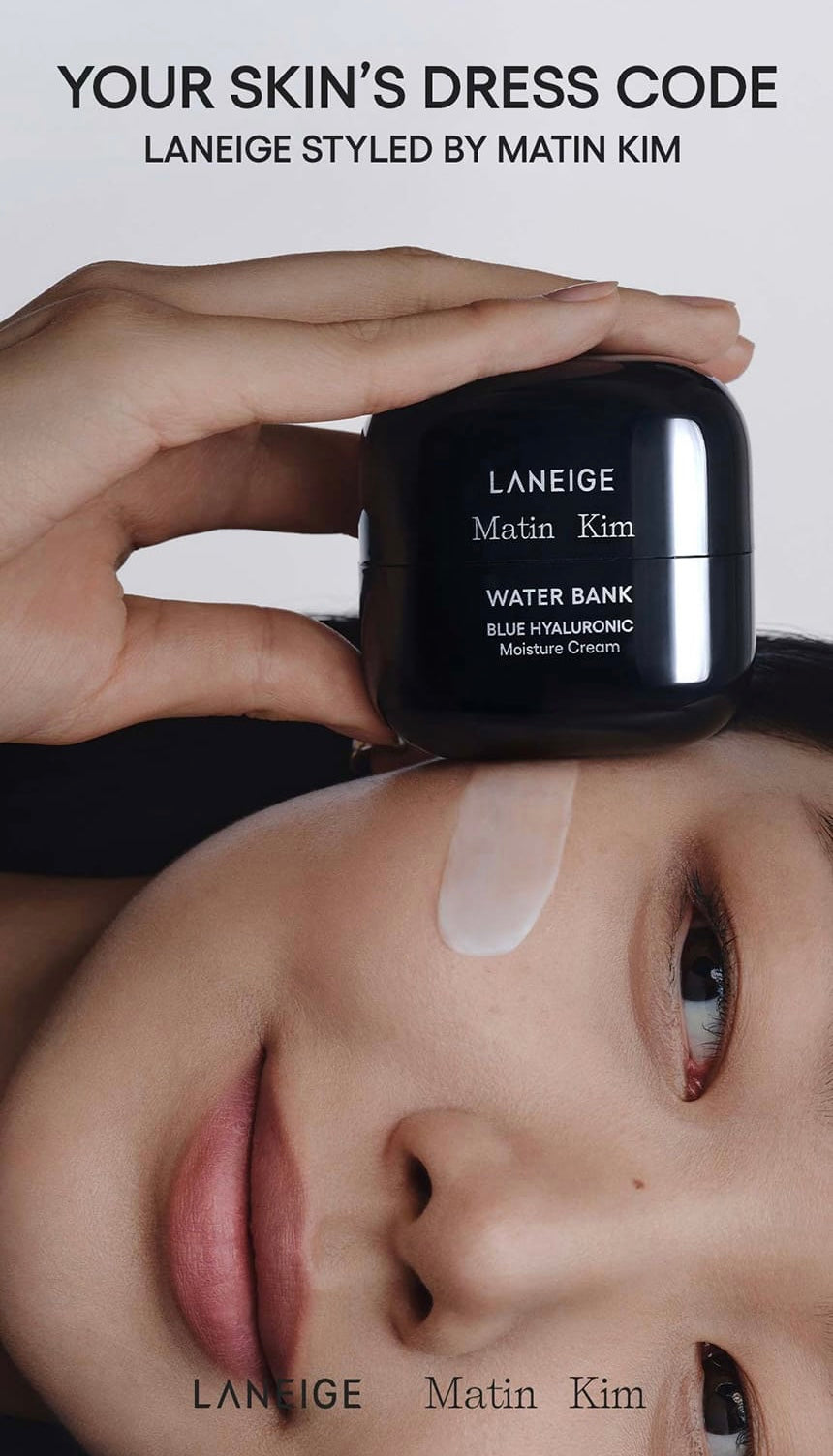 送限量黑肩背包 ✨ Laneige × Matin Kim LANEIGE x Matin Kim 水酷修護水潤版保濕面霜
