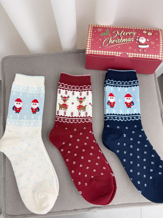 交換禮物首選🎁聖誕襪禮盒3件組🎅🏻🦌