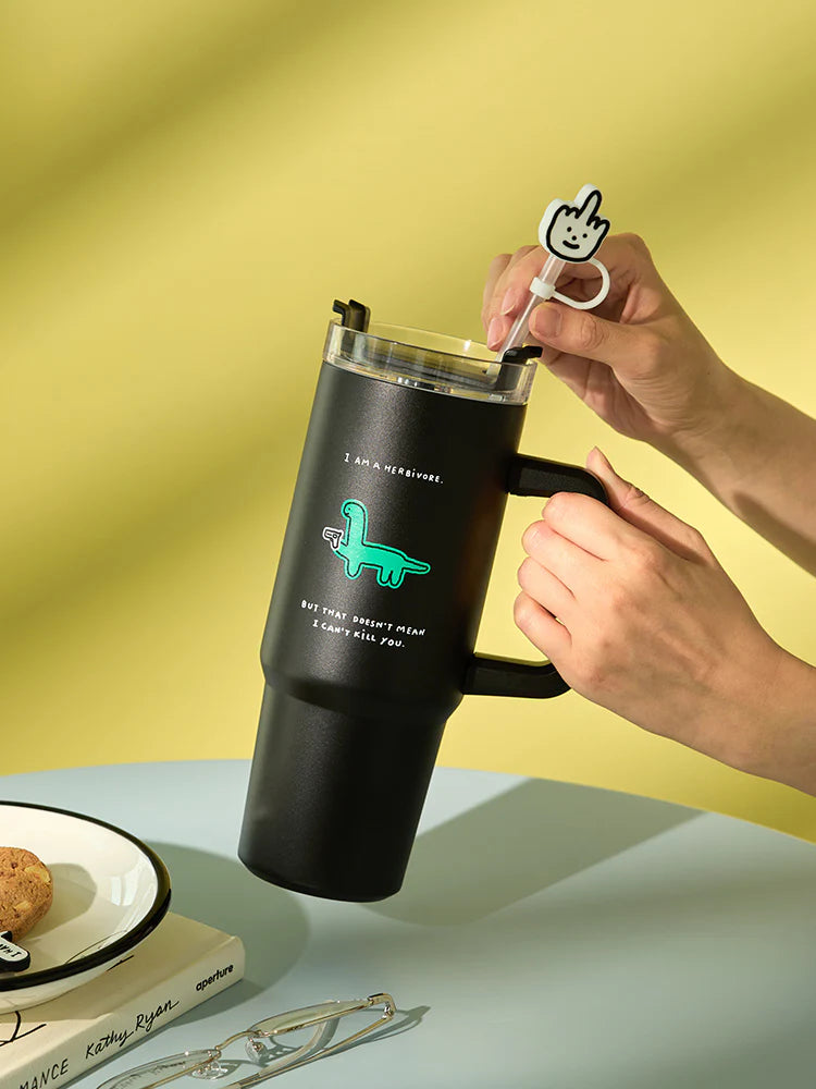JOGUMAN TRENTA 連吸管隨行杯🦖💫| JOGUMAN TRENTA TUMBLER DAILY DRINKWARE