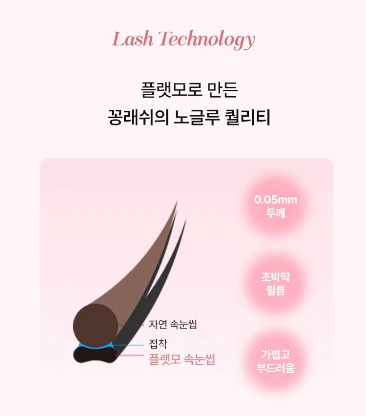 韓國Daiso好物🔥Daiso x KKONG LASH免膠水自黏假睫毛💖手殘黨都可以自己操作✨