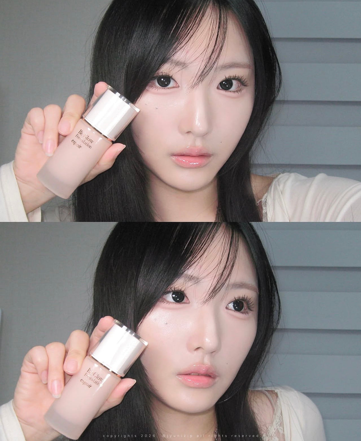 韓系No.1光感底妝王者👑 Espoir 高級感羽光奶油粉底液✨  Espoir Be Glow Foundation