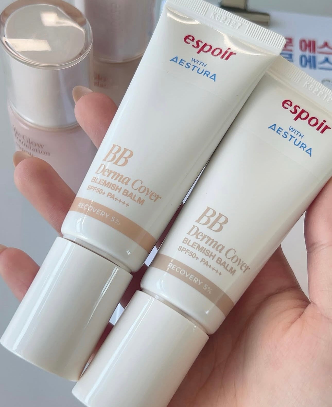 ✨韓系底妝天花板！【Espoir x Aestura 屏障修復零瑕疵BB 霜 】最強強聯手💫醫美級共同開發🔥