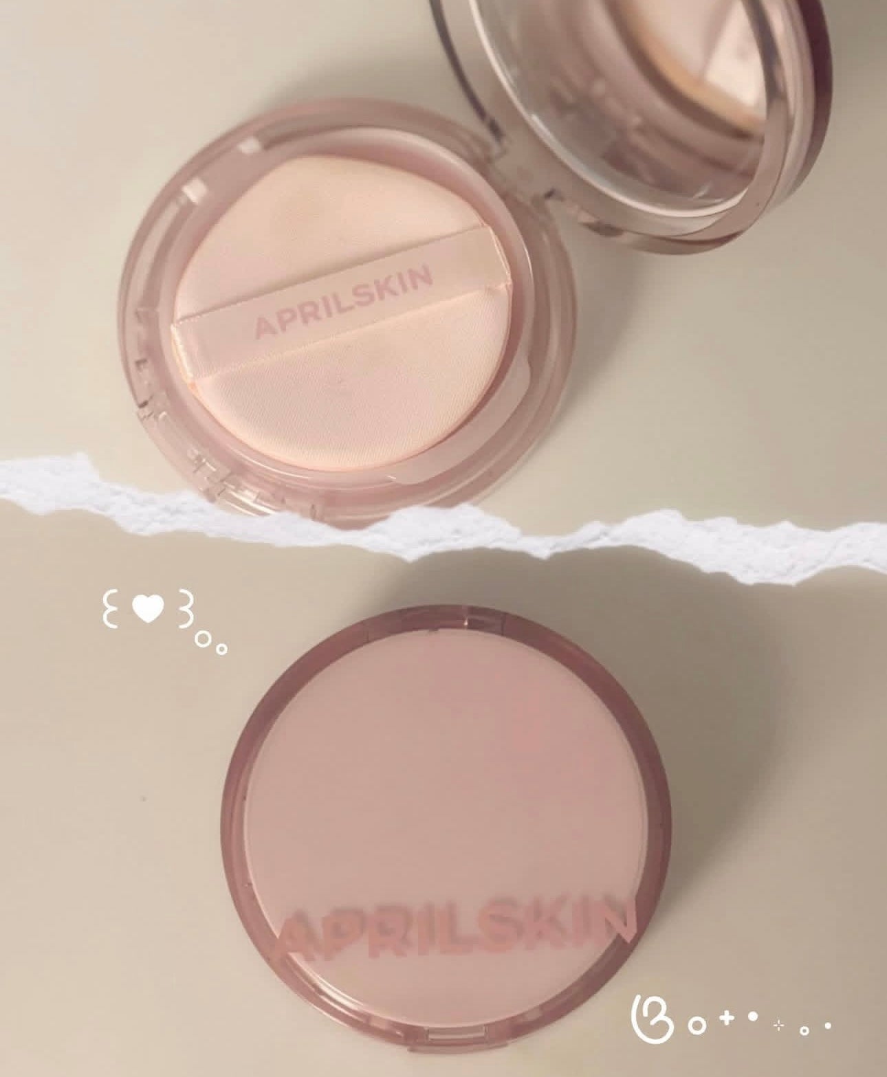 春日限定包裝+改良版🌸Aprilskin 柔霧無瑕持妝氣墊 Aprilskin Hero Cushion Spring Edition SPF50+/PA+++
