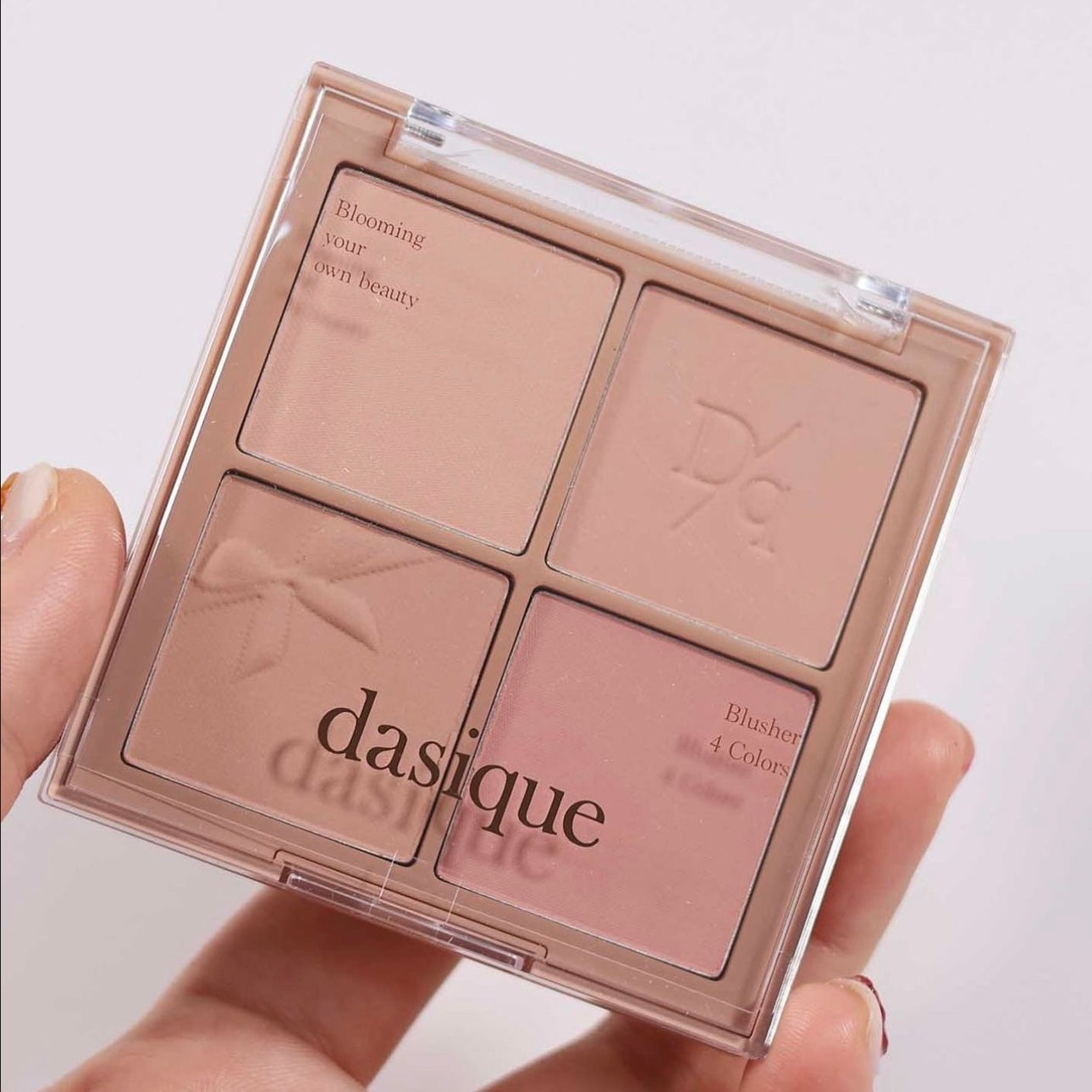 Dasique Blending Mood Cheek 10 Muted Nuts  4色消腫霧面胭脂盤🌰