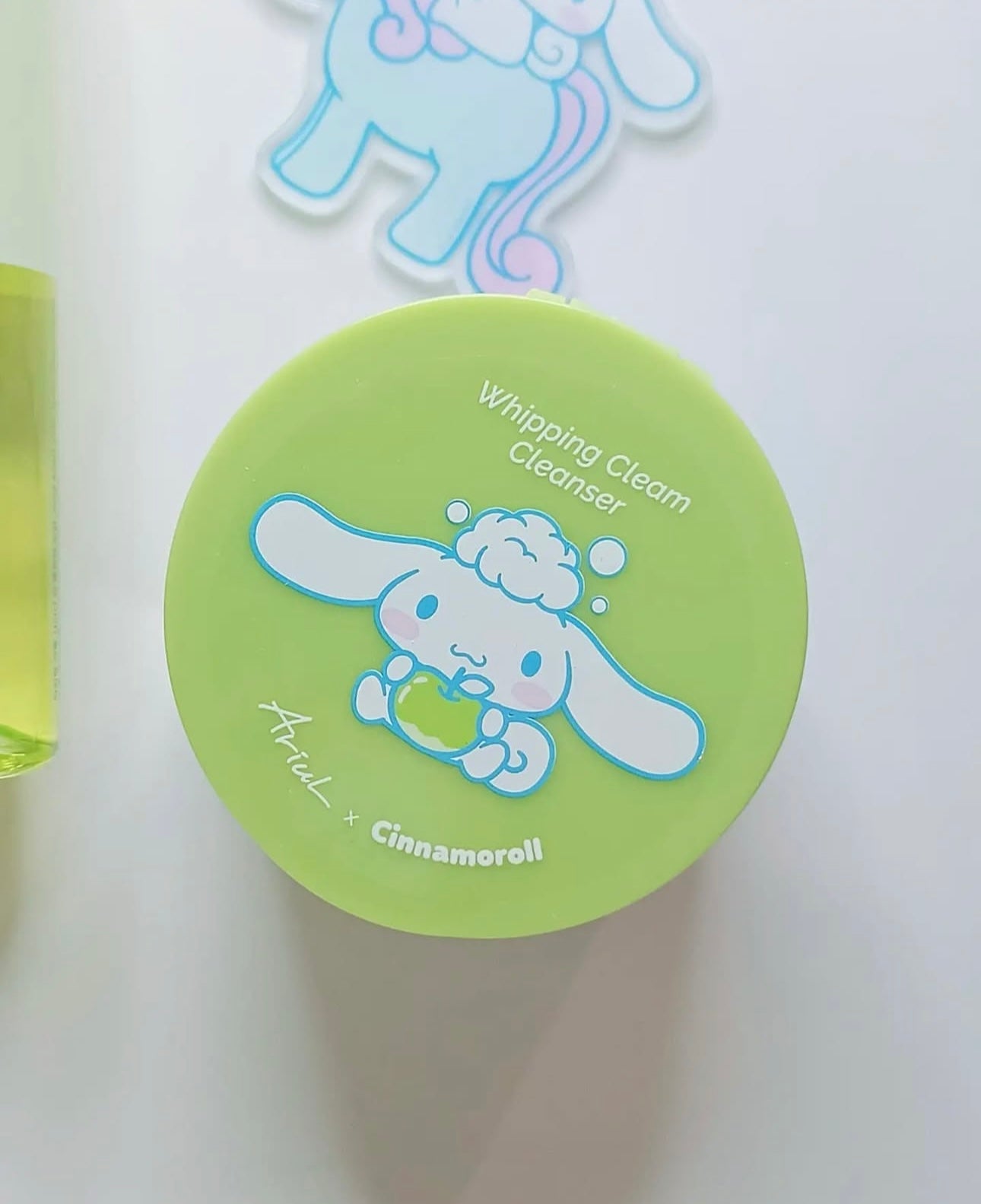 深層清潔 + 卸妝二合一 ⭐️| Ariul X Cinnamoroll蘋果溫和二合一卸妝潔面膏限定版套裝🍏| Ariul X Cinnamoroll Whipping Cream Cleanser