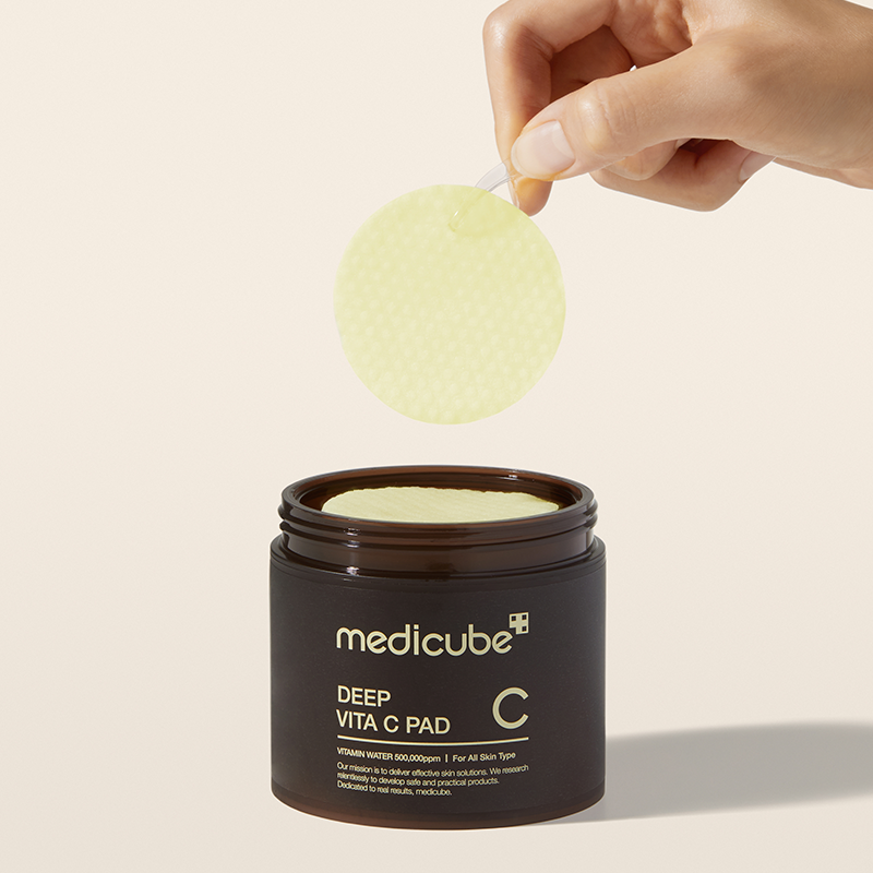 Medicube 純素維他命C亮白爽膚棉片⭐️