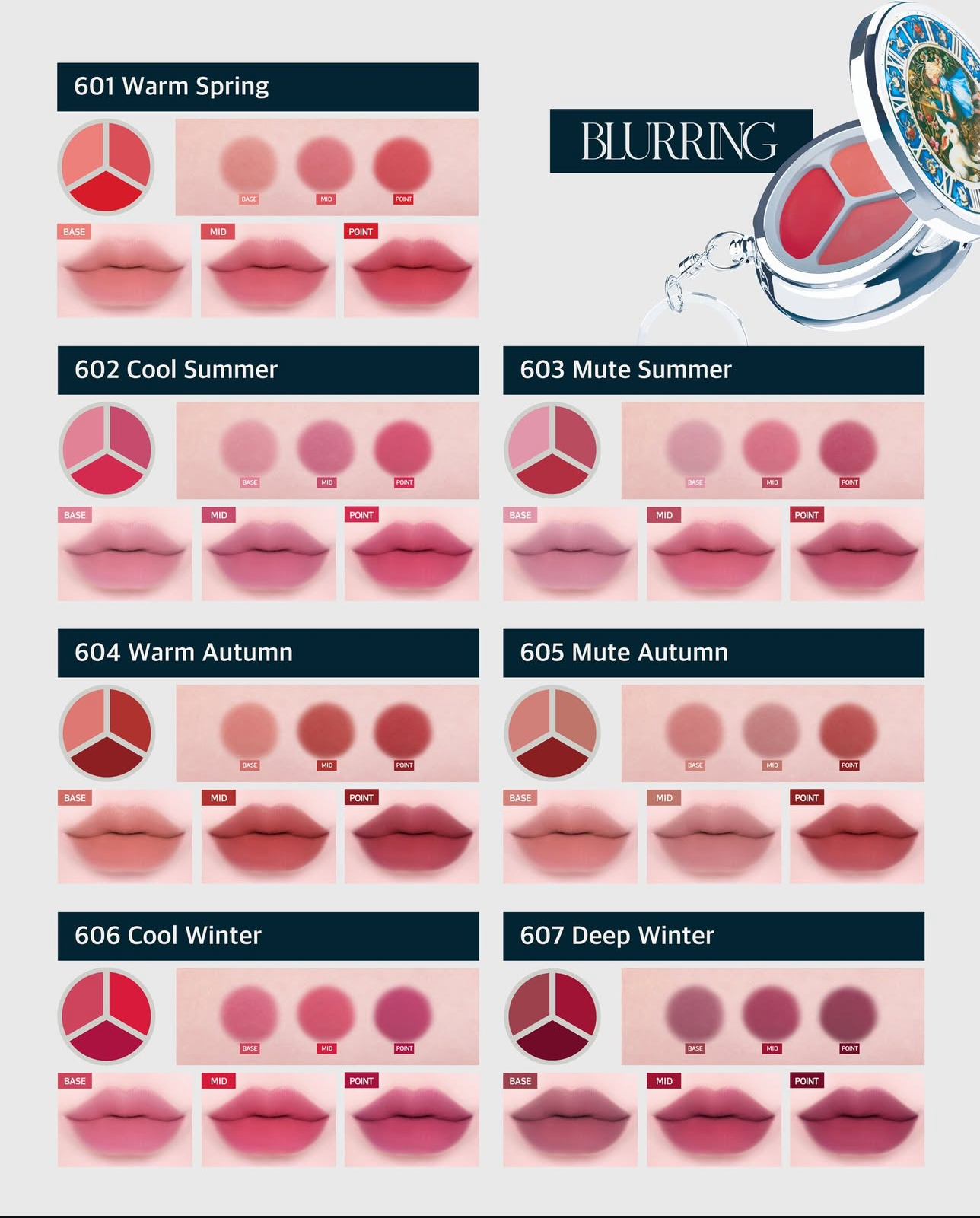 共14色！Dinto愛麗絲古典懷錶唇頰霜🐇✨| Dinto Alice Collection Blurring & Glowing Time to Kiss & Blush