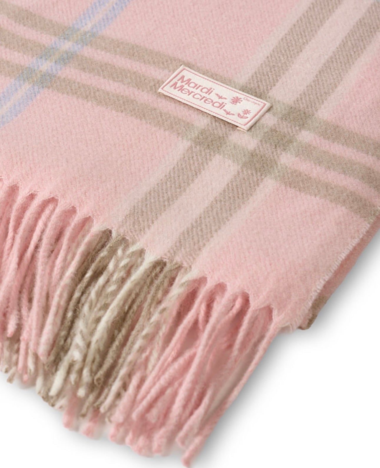 冬日必備單品🔥MARDI MERCREDI 羊毛格紋圍巾🐏6色可選MARDI MERCREDI WOOL MUFFLER CHECK