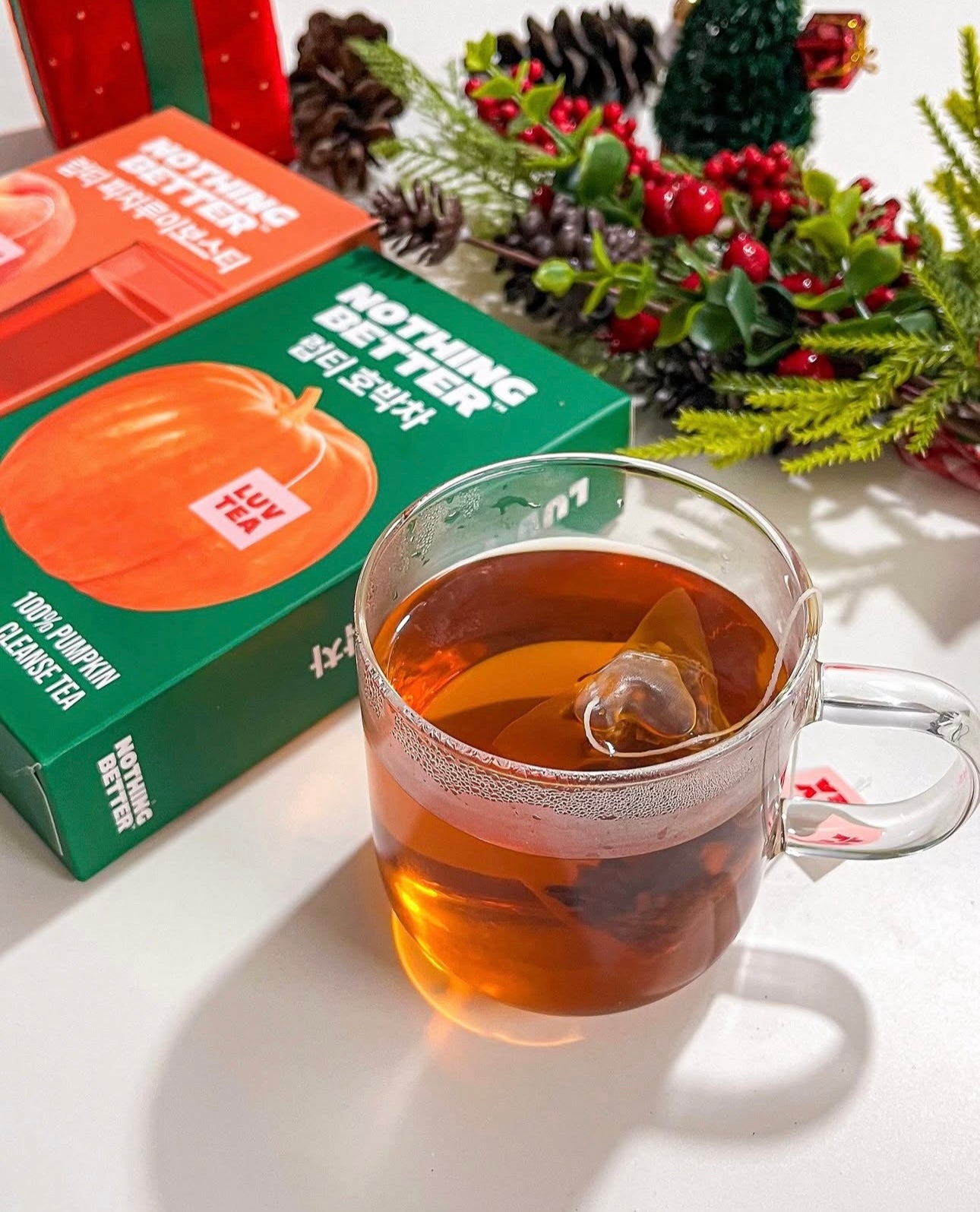 不喝咖啡也能消水腫🧏🏻‍♀️Nothing Better 熟成南瓜去水腫消胖茶🎃