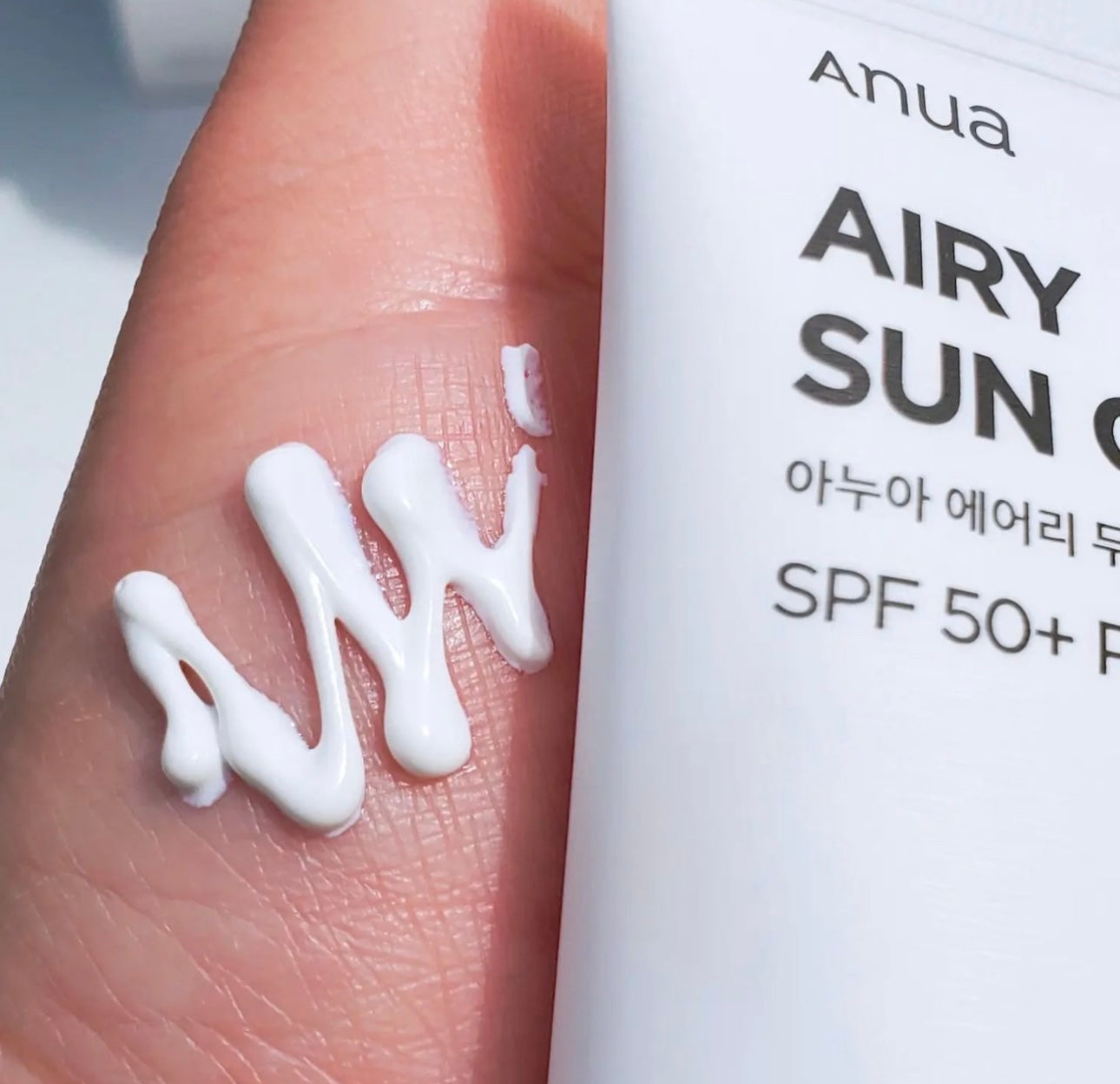 為敏感肌定制的安心防曬霜⛱️| ANUA 5-Zero Mild Suncream 藥草提亮零感物理防曬 SPF50+ PA++++