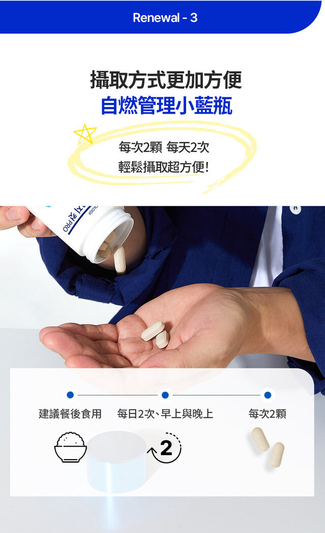 Foodology Manology Cut PRO 自燃減脂管理小藍瓶 PRO💙