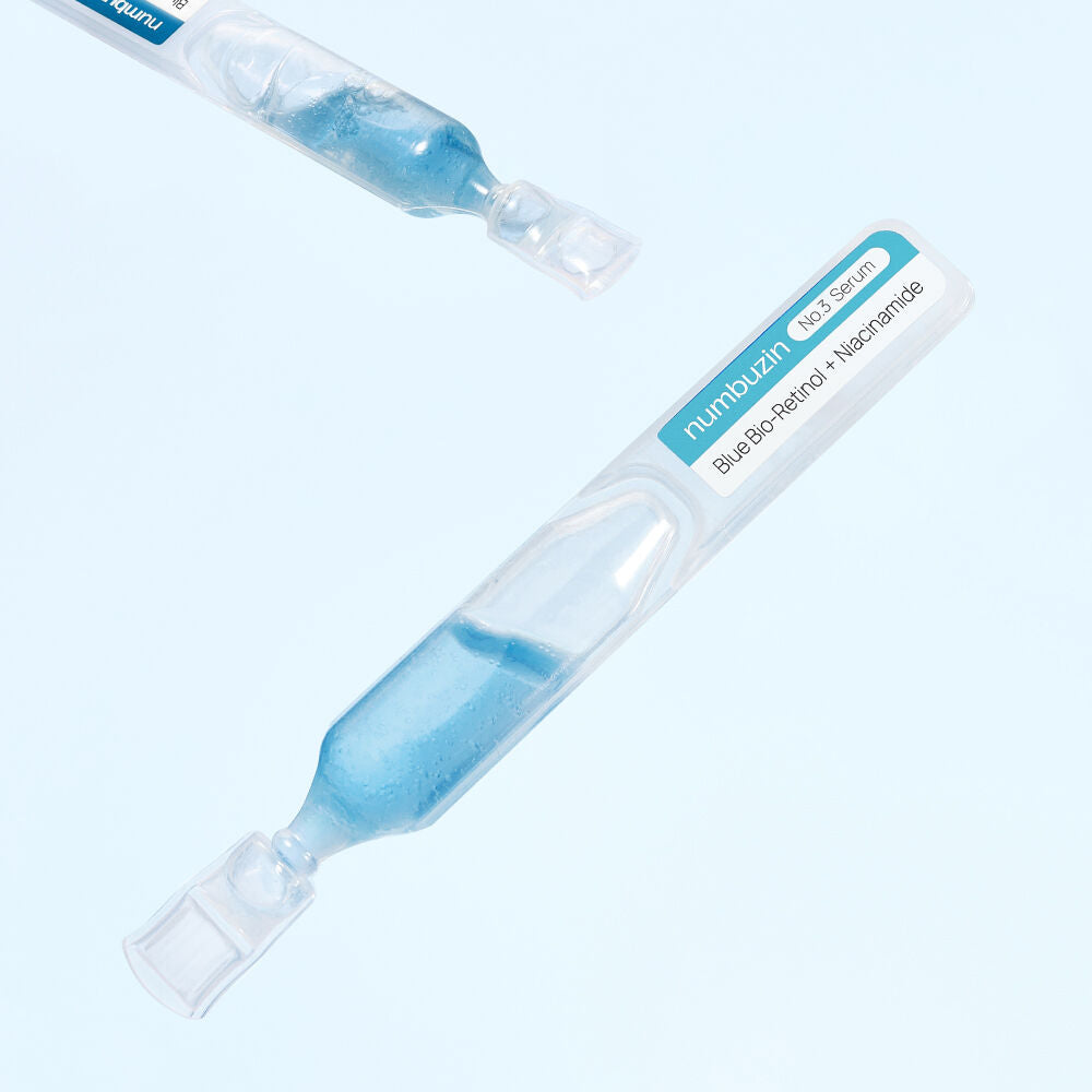 numbuzin No.3 藍色生物視黃醇毛孔精華液🩵