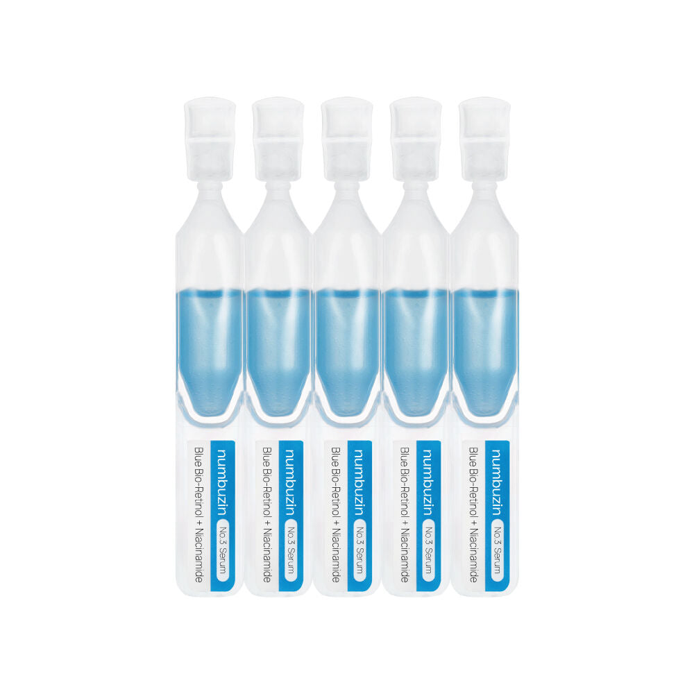 numbuzin No.3 藍色生物視黃醇毛孔精華液🩵