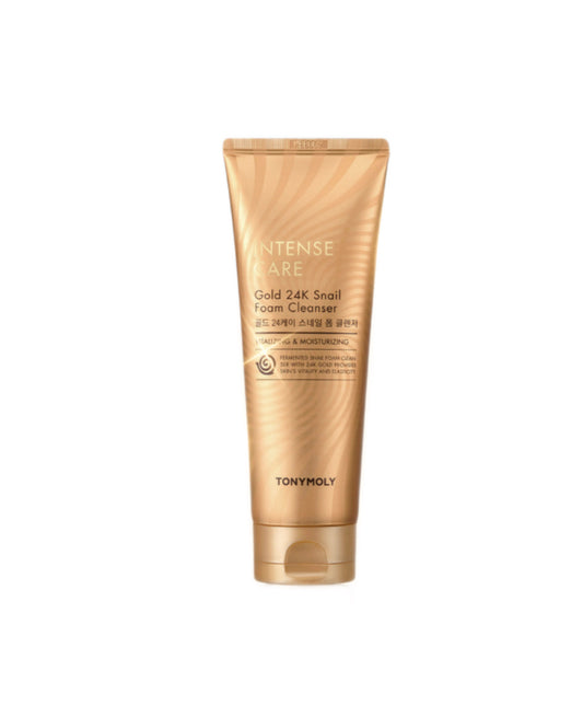 Tonymoly蝸牛全效修護24K純金潔面泡沫🫧