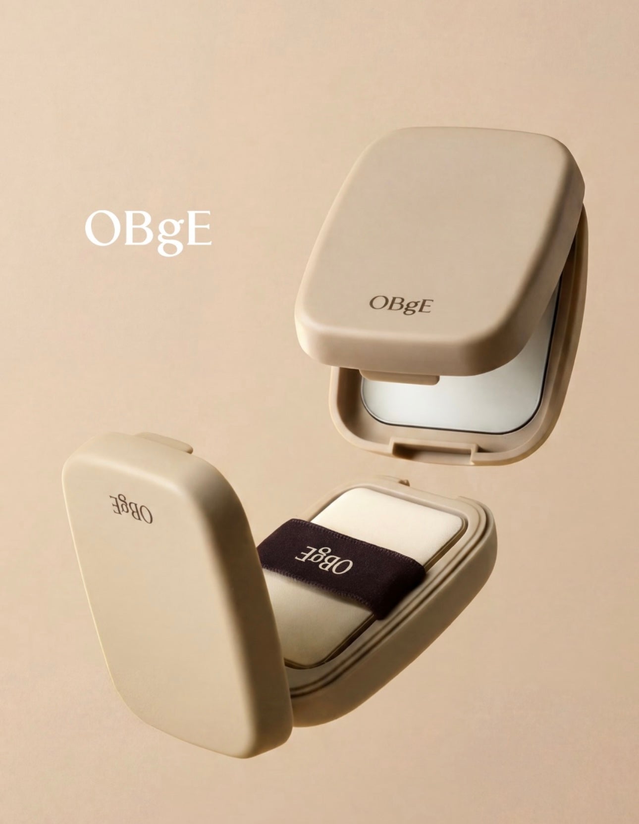 ☁️ 【油光終結者】OBgE 吸油柔焦定妝固態膏✨OBgE NO-SEBUM FINISH PACT OIL CONTROL