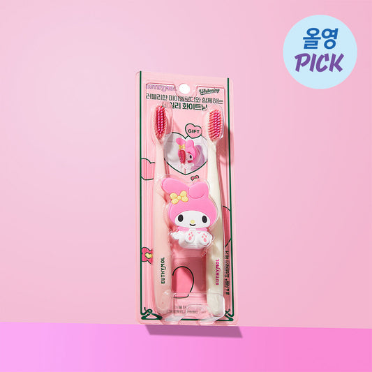 EUTHYMOL x My Melody限定牙刷組 紅色🦷🪥