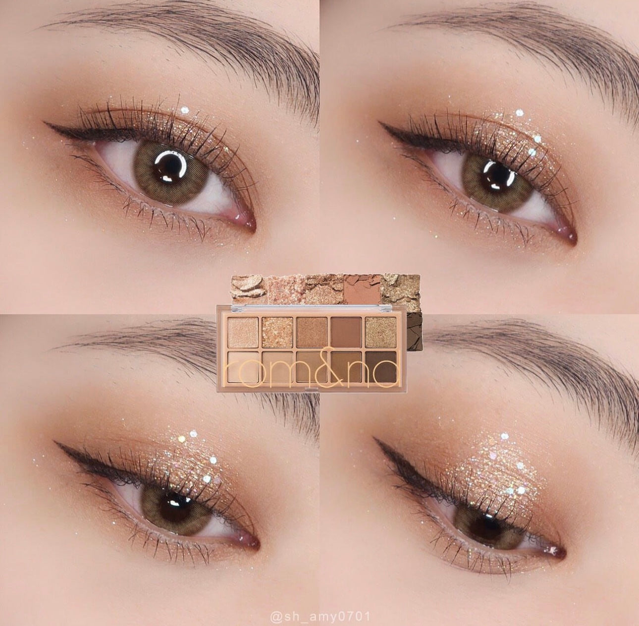 Romand 花園系列十色眼影盤Better Than Palette