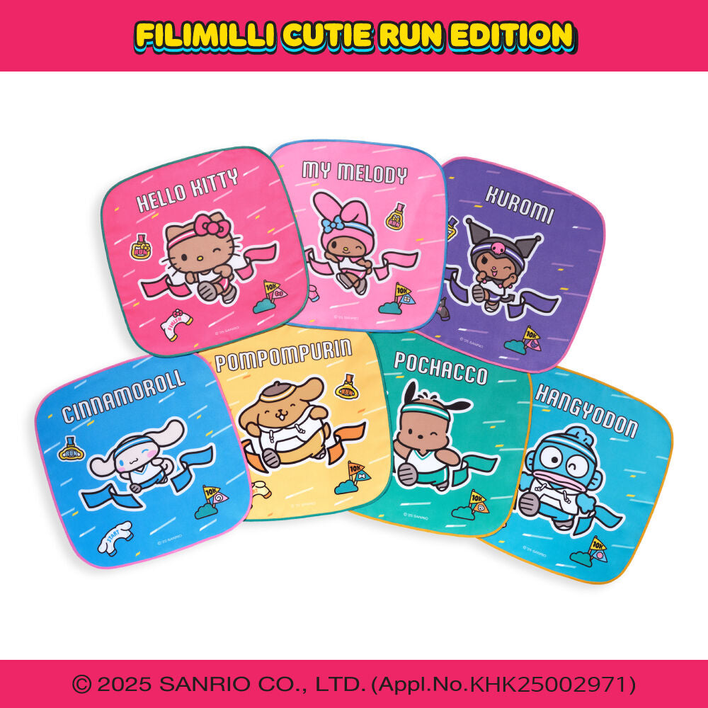 Fillimilli x Sanrio 夢幻聯名運動毛巾鑰匙圈🌈
