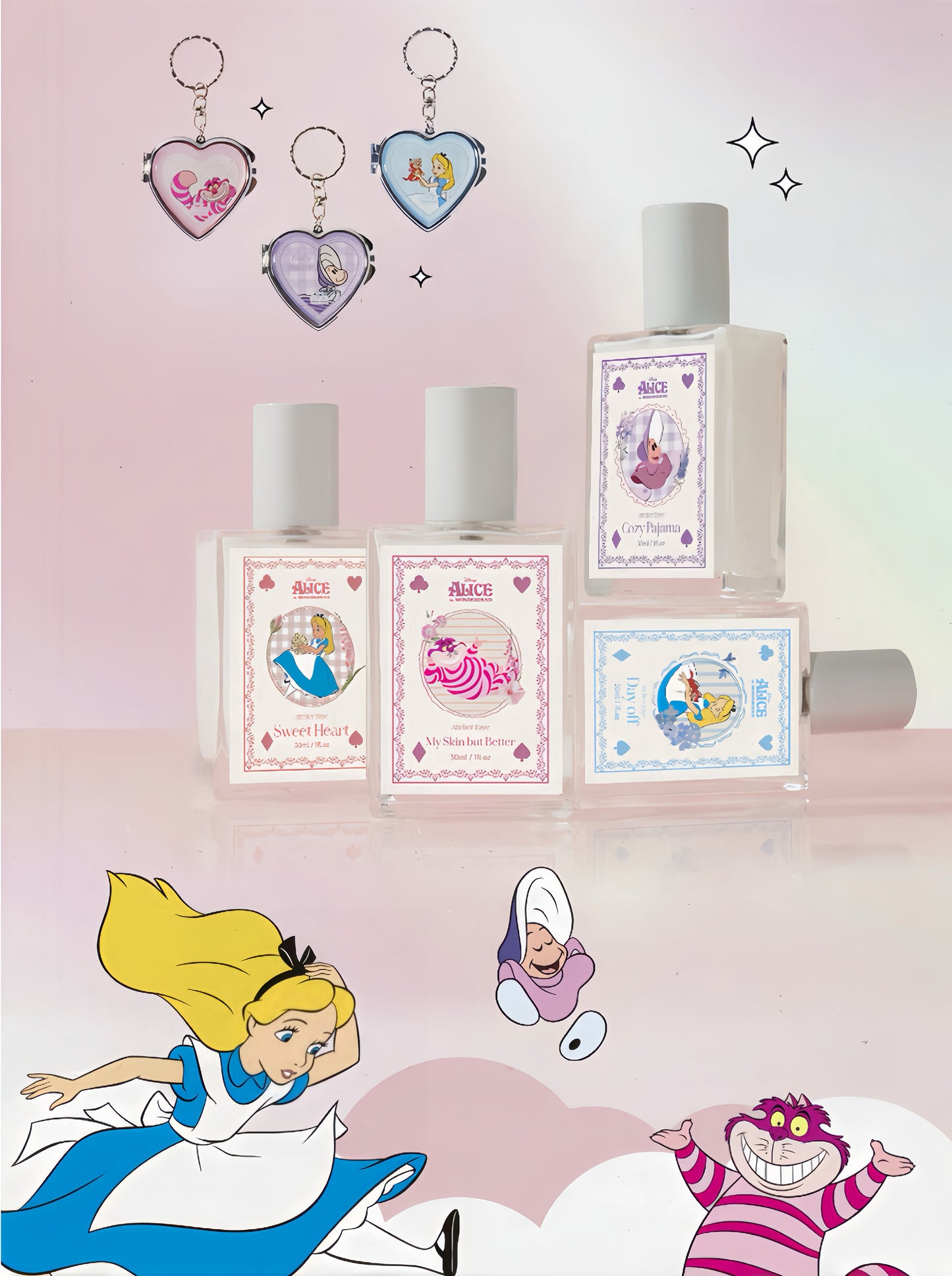 送匙扣✨韓國香氛品牌 Atelier Faye x 愛麗絲夢遊仙境 聯名體香系日常療癒型香水☁️