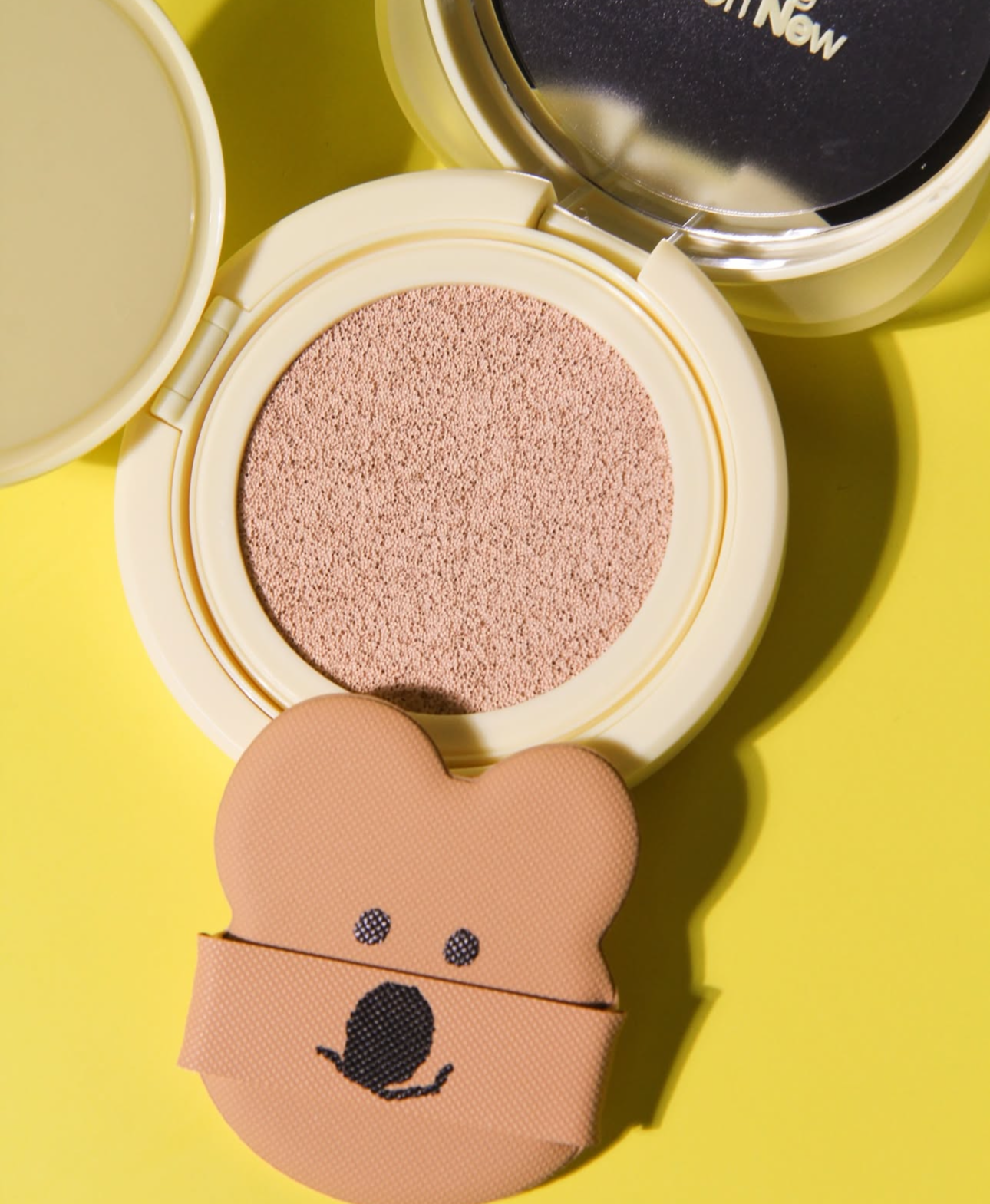 輕盈奶油肌✨THE FACE SHOP攜手韓國人氣插畫品牌Dinotaeng Ink Lasting Cushion 氣墊粉餅💖