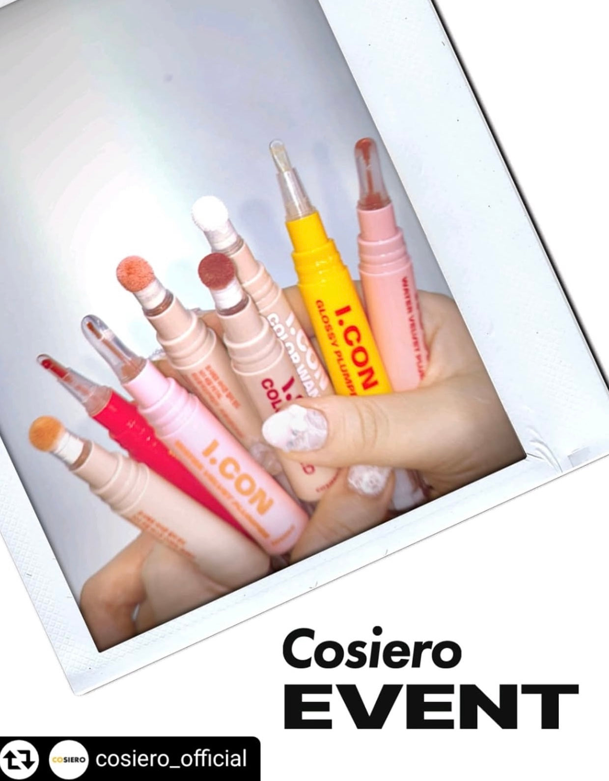 共12色！Cosiero x Daiso 多功能彩妝棒&水感絲絨唇釉系列